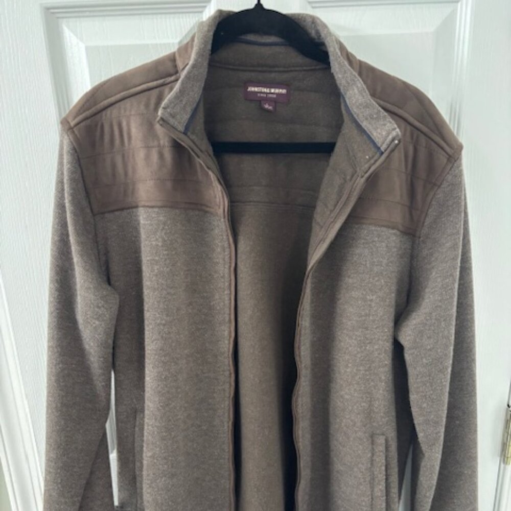 Johnston and Murphy (J&M) Quilted Yoke Full Zip